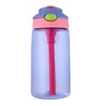thumbnail image 2 of Windfall Man Durable Plastic Water Rugged Sports Bottle Includes Reusable Straw, Portable Adult Kids Cute Leak-Proof Sport Juice Water Straw Drinking Cup Bottle, 2 of 8