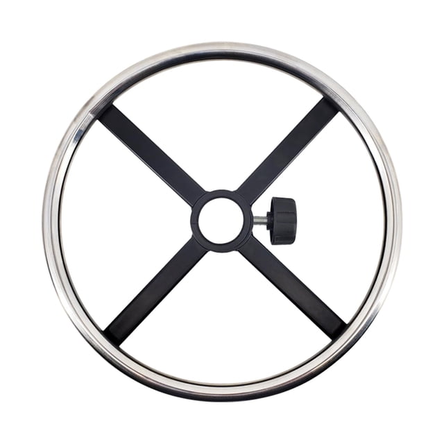 Reposapiés giratorio para silla de oficina, accesorio circular de acero inoxidable para diseñador 35cm
