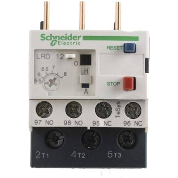 LRD12C Thermal Overload Relay 5.5-8 Amp.