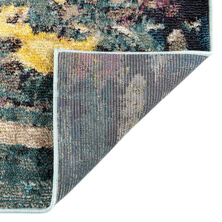 Unique Loom Haring Vita 9 x 12 Multi/Ivory Indoor Medallion Oriental Area Rug Unique Loom Haring Vita 9 x 12 Multi/Ivory Indoor Medallion Oriental Area Rug