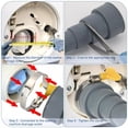 thumbnail image 6 of Drain Hose Extension Set Universal Washing Machine Hose 5-16ft, Include Bracket Connector and Drain Hoses, 6 of 9
