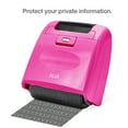 thumbnail image 3 of Guard Your ID Security Stamp Pink Wide Roller 2 Piece Kit Blockout Address Cover Faster Alternative to Shredder, 3 of 6