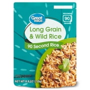 Great Value Long Grain & Wild Rice, 8.8 oz
