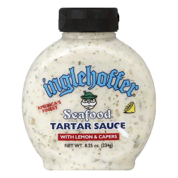 Inglehoffer Seafood with Lemon & Capers Tartar Sauce, 8.25 Oz (Pack of 6) by