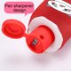 thumbnail image 4 of Estuche para Lápices Personalizado con Forma de Pasta de Dientes para Estudiantes | Estuche de Piel Sintética de Gran Capacidad con Sacapuntas Incorporado | Bonita Caja de Papelería para La Escuela,, 4 of 6