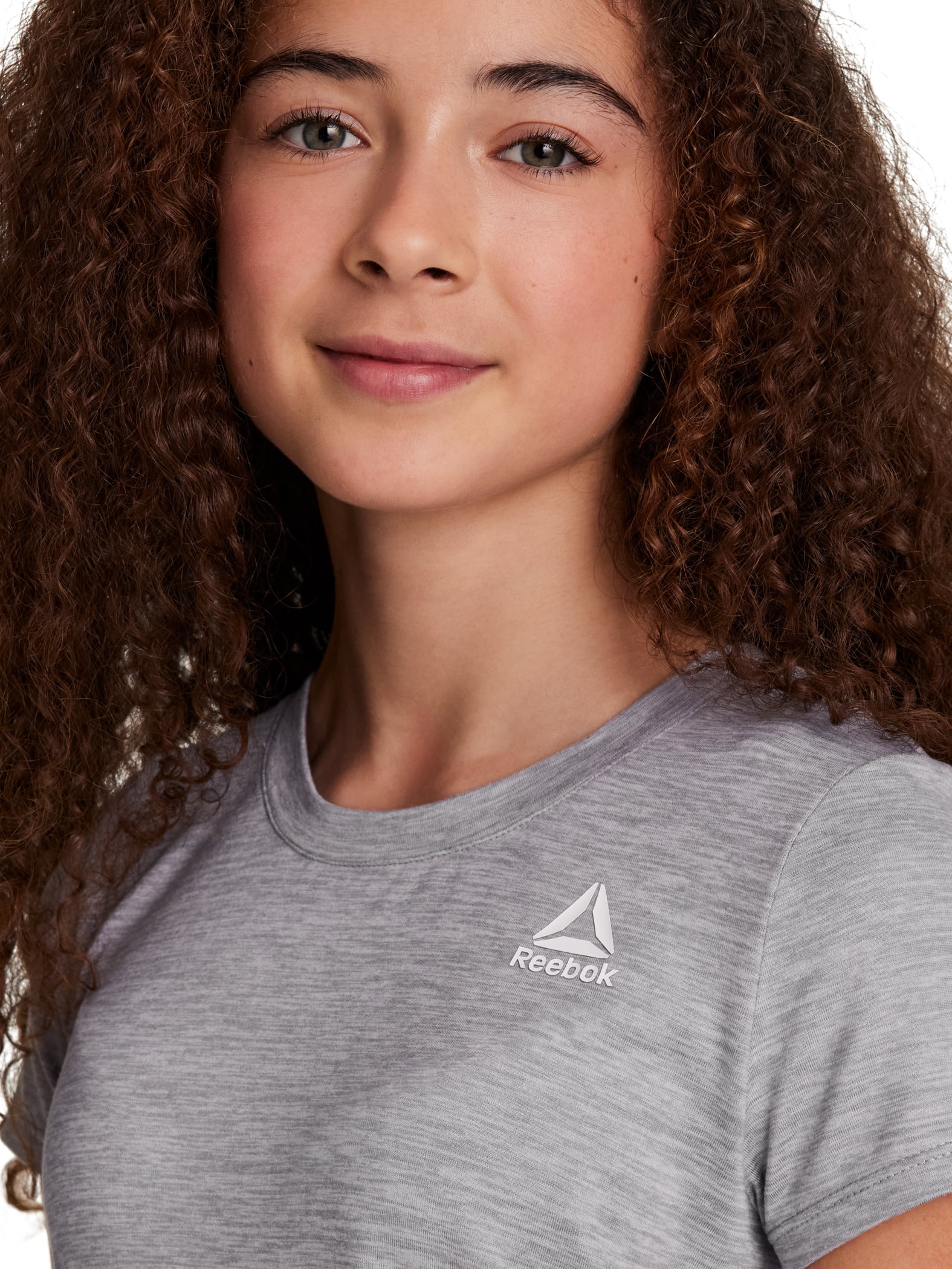 Reebok Girl's Short Sleeve Performance T-Shirt, Sizes 4-18