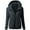 Dark Gray, variant on Lovskoo 2024 Womens Full Zip Up Hoodie Fuzzy Fleece Jacket Hooded Outerwear Coat Winter Thick Warm Fluffy Coat Outwear Dark Gray