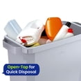 thumbnail image 6 of Durable DURABIN 60L Grey Plastic Waste Bin for Office Home & Public Spaces, 6 of 8
