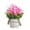 Pink, variant on Anckoeil Artificial Flowers For Outdoors, Simulation Flower Bouquet Living Room Table Flower Arrangement Flower Decoration Vase Potted Plant