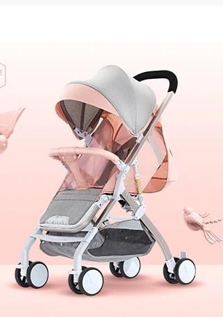 Baby Stroller Plane Lightweight Portable Travelling Pram Children Pushchair 