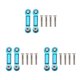 thumbnail image 1 of Vogacara 2 piezas RC Car Servo Rod Vehicle Pull Rods Automotive Reparación de automóviles Repuestos Reemplazo para WL Toy Blue Type1 NO1, 1 of 6