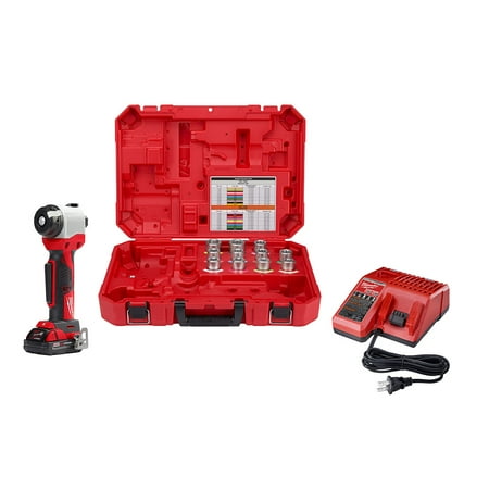 UPC: 0045242555642 | Milwaukee-2935AL-21 M18 Cable Stripper Kit for Al THHN / XHHW