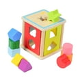 thumbnail image 3 of TISHITA Blocks Shape Sorter Toy Color Shape Sorting Matching Game for Preschool, 3 of 8