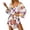 C-Hot Pink387, variant on DHFJKG Summer Swimwear Cover-Ups Women Floral Printed Beach Vacation Clothes Batwing Long Sleeve V Neck Tie Waist Stylish Beachwear