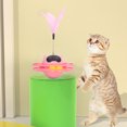 thumbnail image 3 of Juguete Giratorio para Gatos Rotación de 360 ​​​​grados para Aliviar el Aburrimiento Interesante Juguete Interactivo para Gatos con Plumas para Suministros para Gatos ANGGREK  Otros, 3 of 8