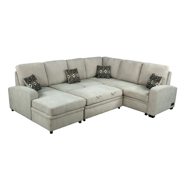 The brick chaise sofa deals