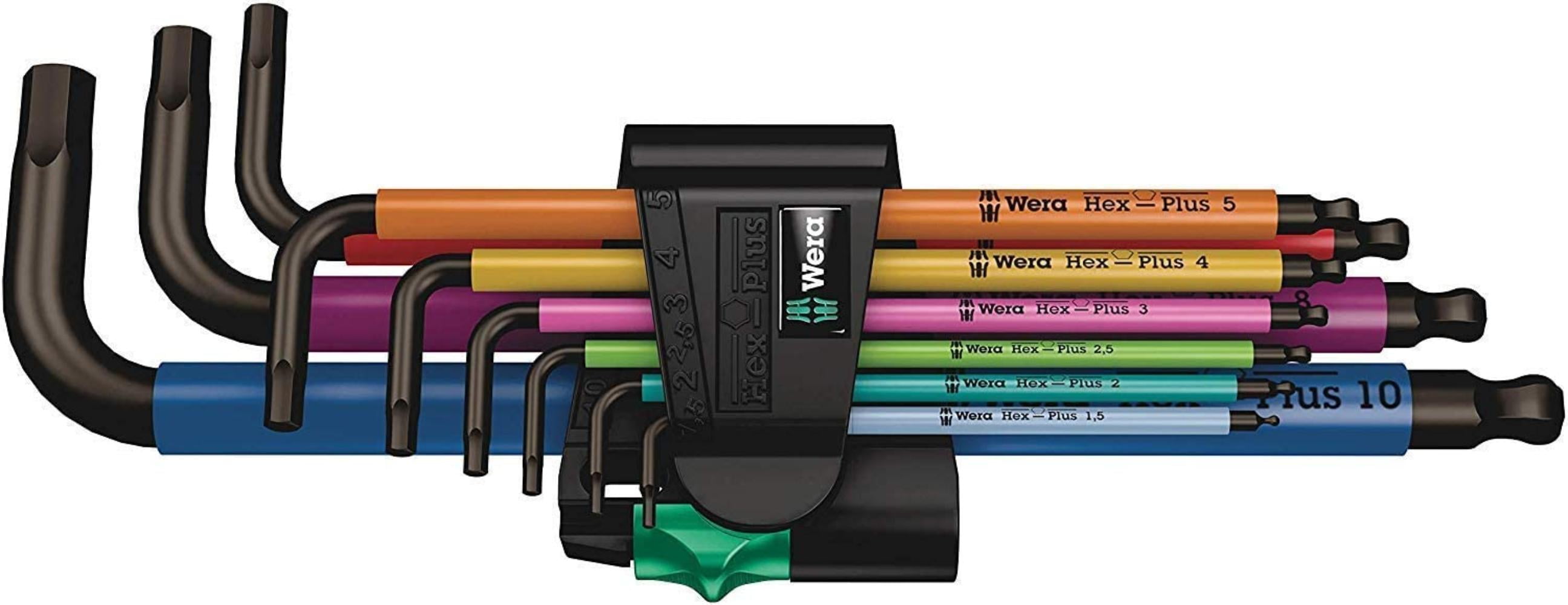 Wera Hexagon 950 PKL BM L-Key Ballpoint Hex Key 8mm x 200mm L-Key BlackLaser Pack of 10 Wera Hexagon 950 PKL BM L-Key Ballpoint Hex Key 8mm x 200mm L-Key BlackLaser Pack of 10