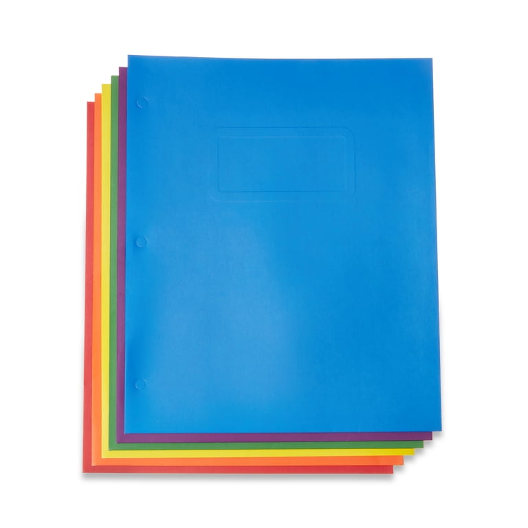 Pen+Gear Two Pocket Paper Portfolios, 50 Count, Assorted photo 2