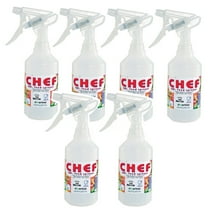 Food Grade Spray Bottle BPA Free Sprayer 0.5 Liter / 16 oz Food Safe Sprayer (6 Pack) Use for Water, Vinegar, Milk, Juice, Beer, Liquor