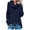 Blue Long Sleeve Fall Tops C, variant on Sweater for Women Shacket Jacket Fall Fashion Comfy Lounge Casual Solid Color Warm Long Knitted Pullover Cowl Neck Long Sleeve Khaki XXXL