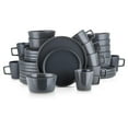 thumbnail image 1 of Stone Lain Celina Stoneware 32 Piece Dinnerware Set, Service for 8, Gray Matte, 1 of 9