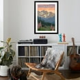 thumbnail image 4 of Art.com Waterton National Park, Canada - Bears and Spring Flowers Art Print by Lantern Press, Black Frame Wall Art, 32" x 44", 4 of 5