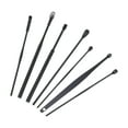 thumbnail image 4 of Unique Bargains Long Handle Earwax Cleaning Tool Kit 7Pcs Black, 4 of 6