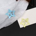thumbnail image 3 of Clip de estrella Clip de estrella de cinco puntas Tarjeta BB Cabello roto Vigor Horquilla de niña Clip de flequillo de princesa Horquilla Clip lateral, 3 of 5