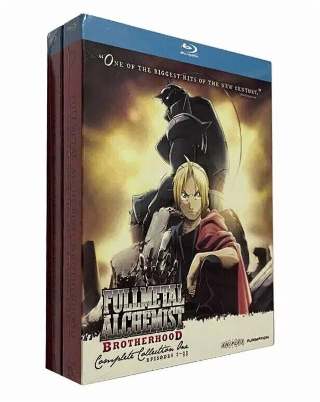 Funimation Fullmetal Alchemist Brotherhood Complete Series Seasons