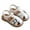 White, variant on Ediodpoh Girls Sandals for Toddlers Soft Sole Comfortable Everyday Wear Adjustable Straps Beach Outdoor Casual Footwear for Baby To Boy Sandals White 8
