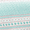 Turquoise_Pink, variant on Elephant Turquoise and Pink Stripe Kids Quilt Set