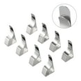 thumbnail image 6 of 8 Pack Stainless Steel Tablecloth Clips for Outdoor Parties, Weddings, Restaurants - Easy to Use Anti-Slip Clamps for 3cm Thick Tables, Silver, 6 of 7