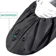 thumbnail image 3 of Couvre-chaussures Antidérapants Réutilisables Couvre-Chaussures Imperméables (Noir) (2 Pcs) Niuniu, 3 of 4