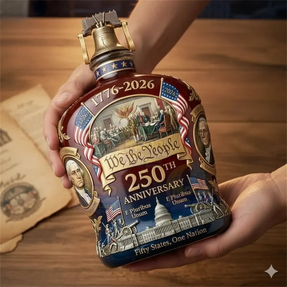 Whiskey Bottle America Us 250Th Anniversary We The People 2026 Whiskey Bottle
