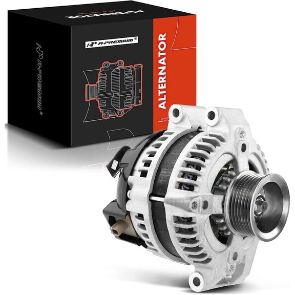 A-Premium Alternator with 120A 12V for Honda CR-V 2012-2014 Civic 2012-2015 Acura ILX 2013-2015 - L4 2.4L