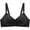 Q-Black, variant on Bigersell Bras for Elderly Women Front Snap Closure Bra Older Women Daisy Bras Wireless Full-Coverage Bra No Underwire Seniors Bras Ladies Push up Bras Style-D19, R-Pink XL