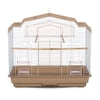 Prevue Pet Products Cockatiel Flight Bird Cage- Brown/White SP50051