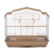 Prevue Pet Products Cockatiel Flight Bird Cage- Brown/White SP50051
