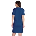 thumbnail image 5 of Inkmeso Womens Plain Shift Dress Short Sleeve Regular Fit Cotton Jersey Tshirt Dress, 5 of 7