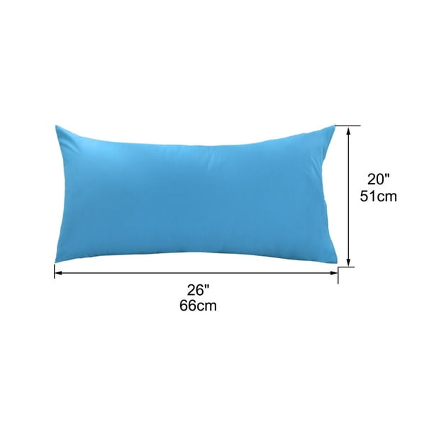 Unique Bargains Pillow Cases Covers Pillowcases Standard Queen King Egyptian Cotton 2pcs