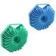 thumbnail image 1 of wonima11 Two PCS Body Shower Brush and Body Scrubber, Highly Effective Exfoliator, Suitable for All Skin Types, with Anti-Slip Wrist Strap for Easy Cleaning. (Blue+Green), 1 of 1