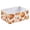 Autumn Acorns, variant on Fabric Open Basket Bins Foldable Storage Basket 2 Size Avliable Lemons and Leaves