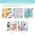 thumbnail image 5 of The Peanutshell Unisex Baby Play Gym & 7-in-1 Play Mat - Playmat Baby Toys 0-6, 6-12 Months Tummy Time Mat with Hanging Toys, Soft Padded Mat for Newborns, Infants - Woodland, 5 of 5