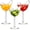 3 pcs, variant on EVHRZN 5.4 oz Stemmed Martini Glasses, 2026 New Bird Shaped Champagne Glasses, Clear Crystal Glass Bird Wine Cups for Cocktails, Champagne, Juice, Parties, Weddings, Gifts