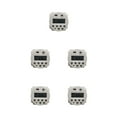 thumbnail image 3 of QualitChoice Interrupteur de Temps Programmable Numérique Lampe Minuterie Réglable Rechargeable 220V 5ensemble, 3 of 6