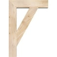 thumbnail image 3 of Ekena Millwork 3 1/2"W x 18"D x 26"H Traditional Block Smooth Bracket, Douglas Fir, 3 of 25