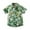 Green, variant on ZACPNCV Boy's Button Down Hawaiian Shirts Short Sleeve Cool Cartoon Print Dress Tops T-Shirt for Kids Green 12-13 Years