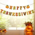 thumbnail image 5 of Thanksgiving Party Decorations Thanksgiving-themed Paper Alphabet Banner for Party Scenery Decorations, 5 of 6
