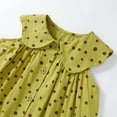 thumbnail image 6 of WOLLED Toddler Kids Girls Summer Cotton Dress Sleeveless Polka Dot Sundress Baby Casual Tutu Dress 1-8Y, 6 of 11
