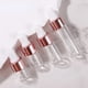 thumbnail image 4 of DEKAXID - Frasco gotero vacío portátil de vidrio esmerilado dorado rosa de 1 ml, 2 ml y 3 ml, para viaje, para aceites esenciales, perfumes y viales., 4 of 6